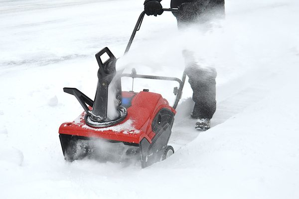 Snow removal equipment ready for rapid commercial property response
