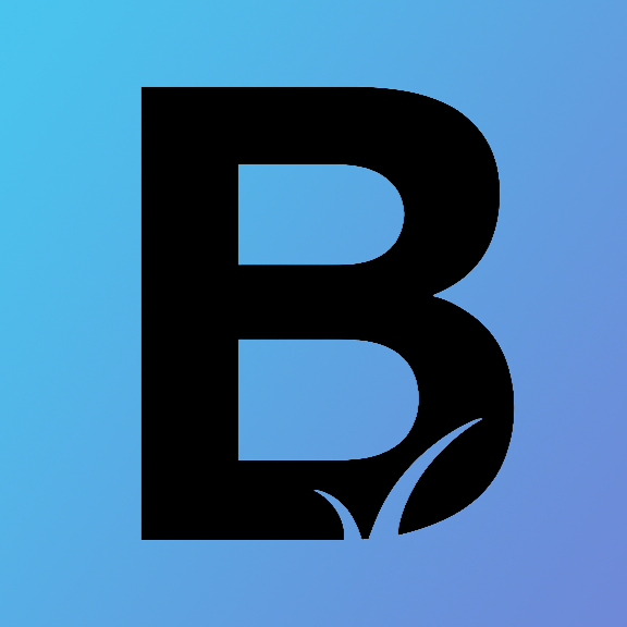 Blue Back Landscaping company logo